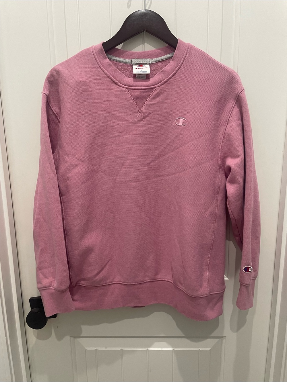 Champion Women’s Pink Crewneck Sweatshirt